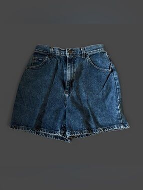 Lee navy blue denim shorts Women Size 12 #denim #summer